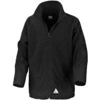 Result Core Fleece Jacket in Black | Size: 8-10 Years