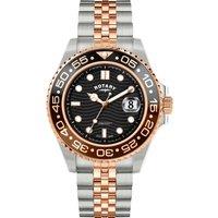 Rotary Men's RGB10016-04 Apex 100 45mm Quartz Watch