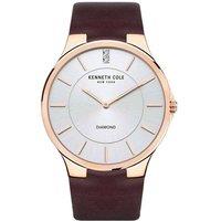 Kenneth Cole Men's KCWGA2122703 44mm Quartz Watch in Brown