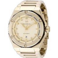 TechnoMarine Men's TM-416076 Coral Legacy 45mm Quartz Watch in Gold