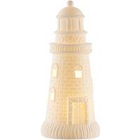Belleek Living Lighthouse LED in White | Size: 10 inches