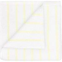 Blomus Set of 2 ARTO Guest Towels 30 x 50 cm - White/Transparent Yellow in White