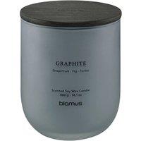Blomus TUOKSU Graphite Scented candle L - Sharkskin in Light Grey