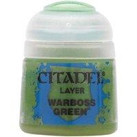 Citadel Games Workshop Colour Layer: Warboss Green (12ml) Paint