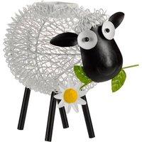 Smart Garden Products Solar Powered Sheep Ornament Light in White