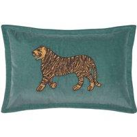 Voyage Maison Durga Animal Oxford Cushion in Teal