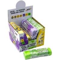 BARGAINS-GALORE Pack Of 160 Swing Bin Liners Scented With Tie Handles For Home Rubbish