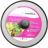 BARGAINS-GALORE Metal Mesh Splatter Cover Lid Cooking Fry Pan Kitchen Protector Guard in Black