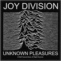 Rock Off officially Licensed Products Standard Patch Unknown Pleasures new Official Black