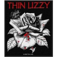 Collection Patch Black Rose Band Logo new Official Black Woven Sew On