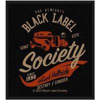 Black Label Society Woven Patch The Blessed Hellride new Official Black