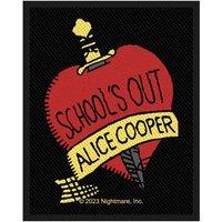 Collection Woven Patch Schools Out new Official Black
