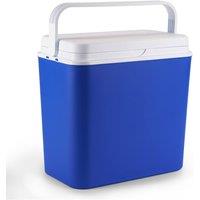 Voyager Cooler Box - Insulated Ice Cool Box for Camping, Portable cooler (24L) in Blue