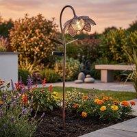 Garden Greatness Damasque Solar Bloom Stake Light | Size: 1 Pack