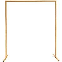 Neel Blue Square Arch Stand Party Background Decoration Metal Arch Backdrop Stand - 2m x 2m in Gold
