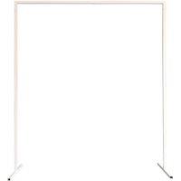 Neel Blue Square Arch Stand Party Background Decoration Metal Arch Backdrop Stand - 2m x 2m in White