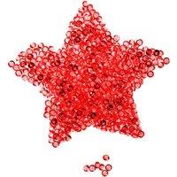 Neel Blue Acrylic Rhinestone Table Confetti, Table Scatters - 2000pcs in Red