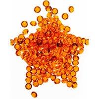 Neel Blue Acrylic Rhinestone Table Confetti, Table Scatters - 2000pcs in Orange