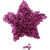 Neel Blue Acrylic Rhinestone Table Confetti, Table Scatters - 2000pcs in Fuchsia