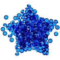 Neel Blue Acrylic Rhinestone Table Confetti, Table Scatters - 6000pcs in Royal
