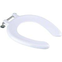 Balterley Crescent Junior Toilet Seat Stainless Hinge - White