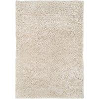 Kukoon Soft Fluffy Thick Pile Shaggy Area Rug, Living Room Bedroom Carpet Runner in Ecru | Size: 80 cm x 150 cm