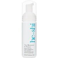 He-Shi Tan Tan Remover & Primer for all Skin Types - Remove Old Tan with ease in White | Size: 150ml