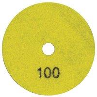 Mexco Diamond Dry Polishing Disc 100 Grit in Yellow