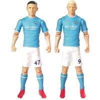 Banbotoys Foden & Haaland Fully Articulated Figurine Bundle in Blue