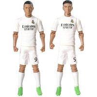 Banbotoys Mbappe & Bellingham Fully Articulated Figurine Bundle in White