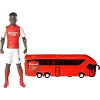 Banbotoys Saka & Arsenal FC Bus Bundle in Red