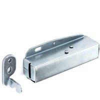 Securit Zinc Plated Touch Latch in Silver