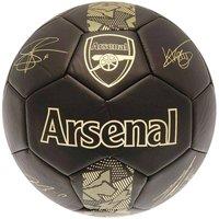 Arsenal FC Phantom Signature Football in Black
