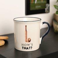 Harvey Makin Hobbies Cricket Mug in White