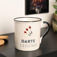 Harvey Makin Hobbies Darts Mug in White