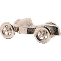 Harvey Makin Vintage Racing Car Ornament in Silver