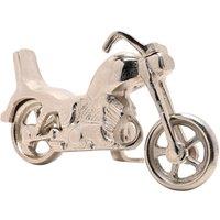 Harvey Makin Motorbike Ornament in Silver