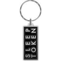 Sleep Token Logo Keyring in Black