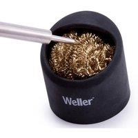 Weller Brass Wire Sponge Cleaner With Holder