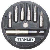 Stanley Slotted phillips pozidriv Insert Bit Set, 7 Piece