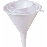 Chef Aid Plastic Funnel (Pack of 3) in White