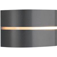 Nordlux Modern Outdoor Wall Light Black Plastic E27 Weatherproof - Mains Powered, IP44