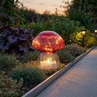 Garden Greatness Crystal Shroom Solar Garden Light | Size: 1 Pack