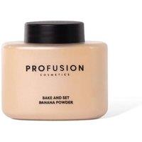 Profusion Cosmetics Loose Baking Powder Banana in Yellow | Size: 1 pack
