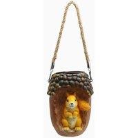 Quipulse Style 5 SolarPowered Simulated TreeStump Decorative Hanging Lamp