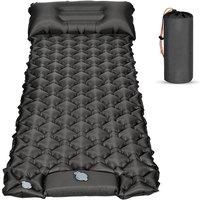 Nordara Self Inflating Single Air Bed Outdoor Camping in Black