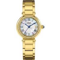 Rotary Women's RLB10008-07 Heritage 28mm Quartz Watch in Gold