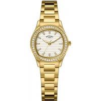 Rotary Women's RLB10018-01 Heritage 28mm Quartz Watch in Gold