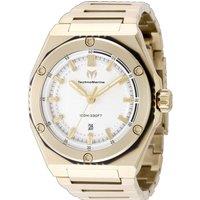 TechnoMarine Men's TM-416077 Coral Legacy 45mm Quartz Watch in Gold