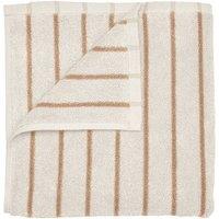 Blomus Set of 2 ARTO Guest Towels 30 x 50 cm - Moonbeam/Amber Brown in Amber